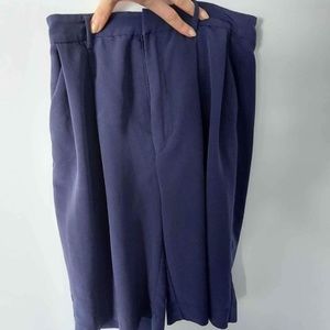 H&M Blue Cigarette Shorts